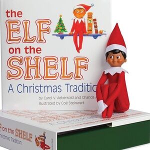 The Elf on the Shelf A Christmas Tradition (Brown-Eyed boy Scout elf)